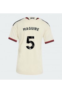 Manchester United Harry Maguire #5 Jalkapallovaatteet Naisten Kolmaspaita 2026-27 Lyhythihainen